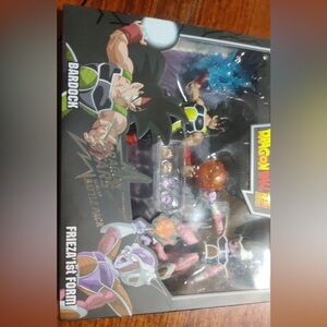 Dragon Ball Super Bardock and Frieza Action Figures
